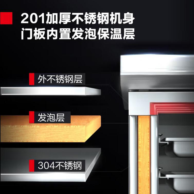德玛仕 DEMASHI 燃气蒸饭柜蒸鱼海鲜蒸两门10盘分层控制不串味SZXY15B-100Y-2M(液化气)