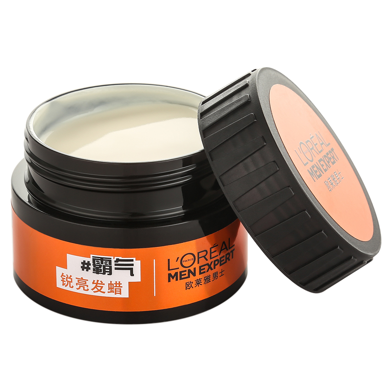 欧莱雅(LOREAL)男士锐亮发蜡 70g高清大图