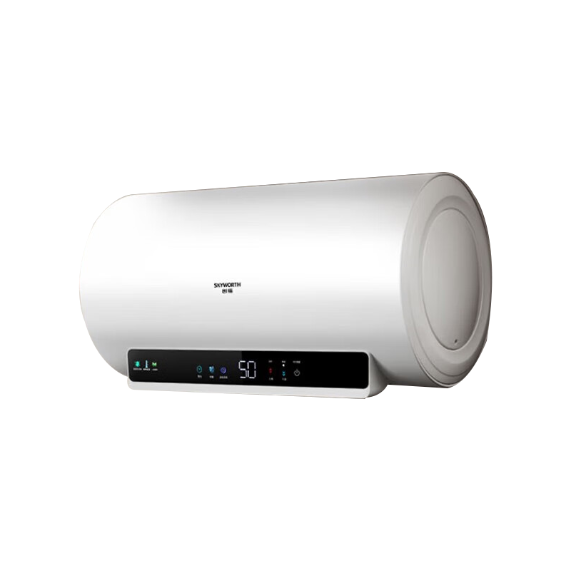 创维热水器家用DSZF-D5Q小型圆筒50L电热水器储水式一级能效节能省电出租房高清大图