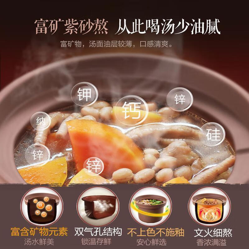 小熊电炖锅全自动燕窝炖锅小炖盅家用白瓷陶瓷婴儿煮粥煲汤锅高清大图