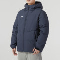 安德玛（Under Armour）男装新款时尚简约百搭运动休闲舒适保暖连帽羽绒服25600804-001 ZP M 23600801-013/深灰
