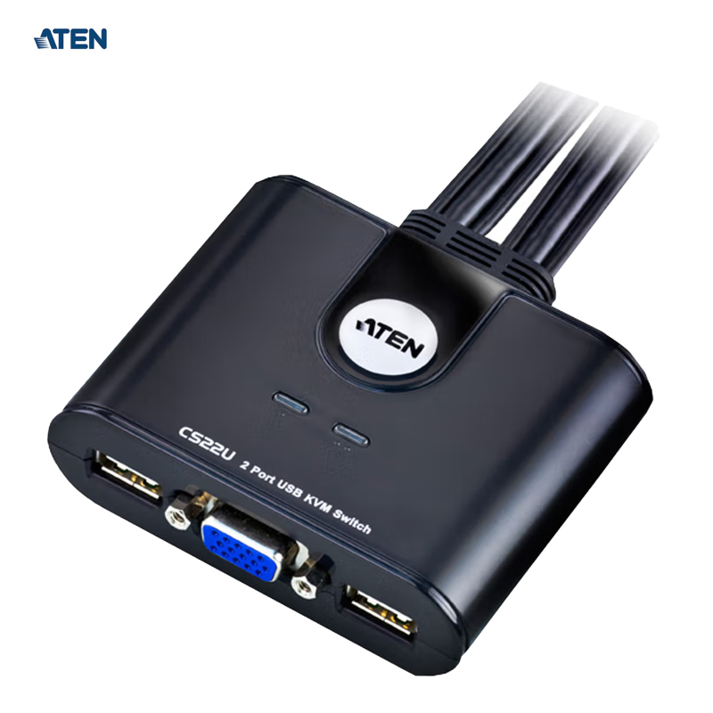 宏正 ATEN KVM多电脑切换器 CS22U 个