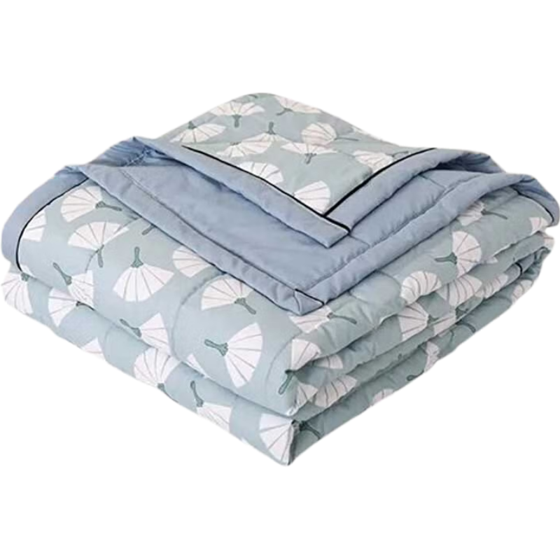 中盈惠彩包边夏凉被XLB1 150*200cm(颜色随机发货) 1条高清大图