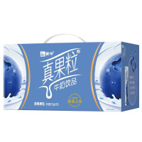 蒙牛 真果粒牛奶饮品 蓝莓味 250ml*12盒