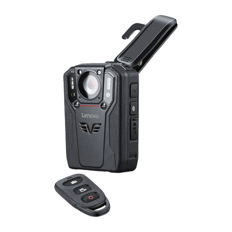联想(Lenovo))DSJ-5H执法记录仪高清激光定位 微型随身摄像内置64G