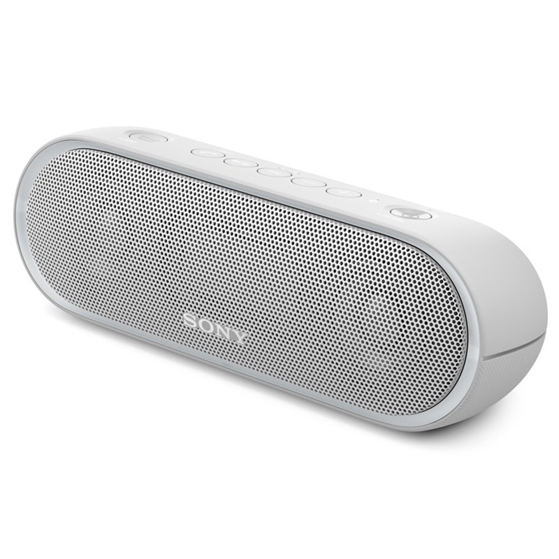 SONY/索尼SRS-XB20无线蓝牙音响 NFC 炫酷灯光 IPX5防水设计 重低音立体声蓝牙音箱 白色