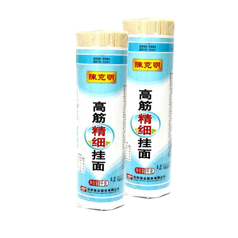陈克明 高筋精细挂面 1000g/卷