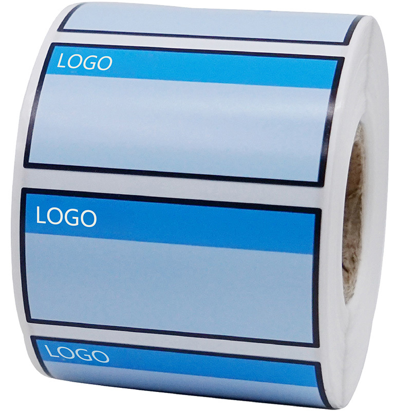 伟文wewintcm5025b600蓝色软面抗撕裂合成纸不干胶标签