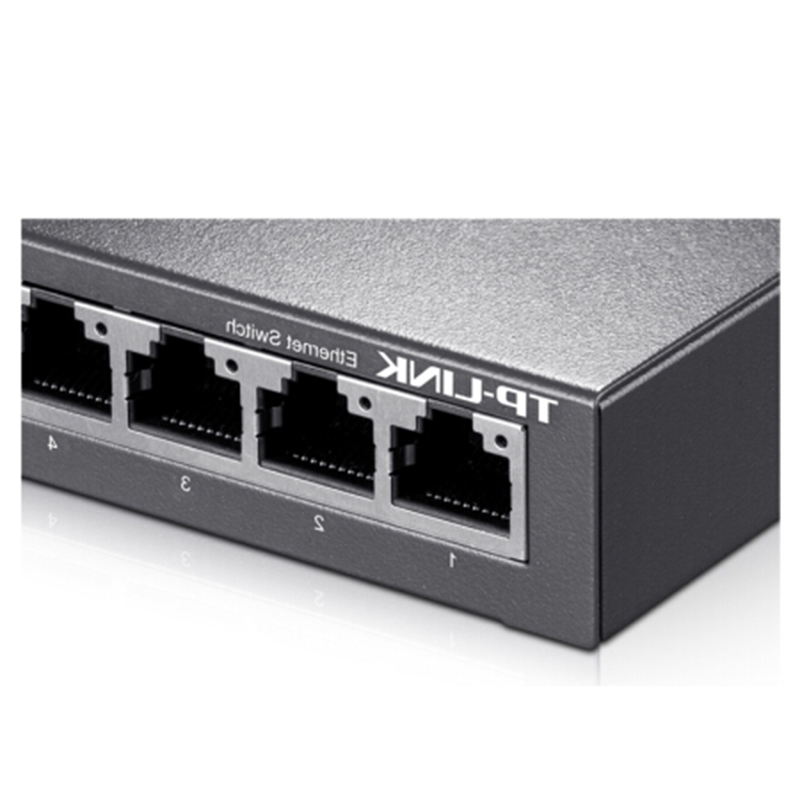 TP-LINK 5口千兆交换机 企业级交换器 监控网络网线分线器 分流器 金属机身 TL-SG1005D（QH）