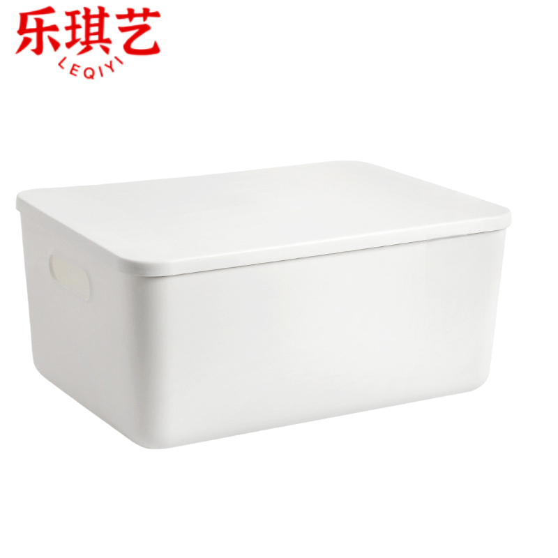乐琪艺带盖收纳盒34.5*24*16cm个高清大图