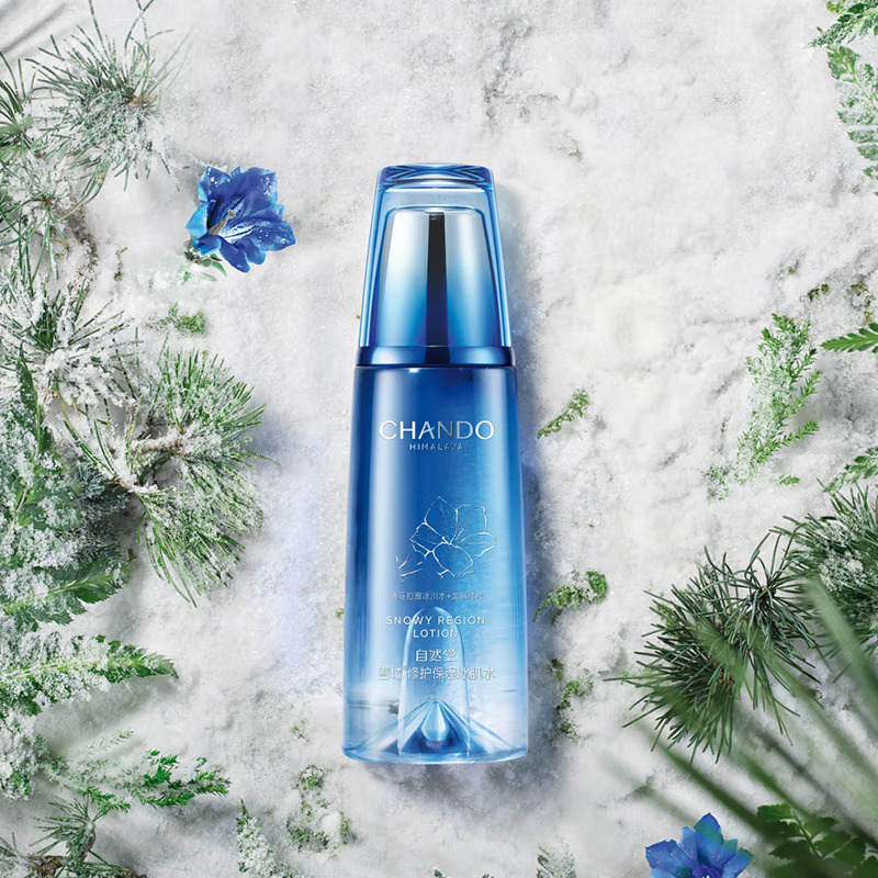(CHANDO)自然堂爽肤水 雪域修护保湿冰肌水160ml 清润型 补水保湿 新老款随机发高清大图