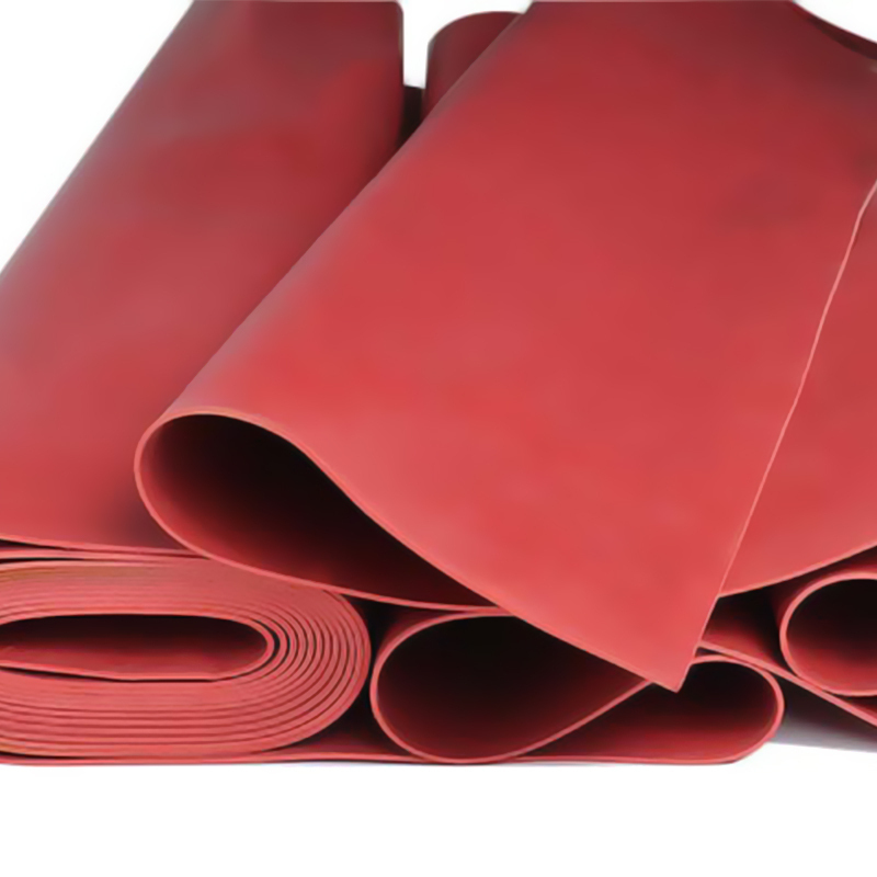 典虎 绝缘胶皮 红色平面5mm*1.2m*5m 10kv 卷高清大图