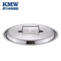 KMW 晶品复底煎锅(方柄)/24CMKMW-E-GJ057 平底锅牛排锅煎锅 少油烟防焦糊304不锈钢锅炉灶通用锅具