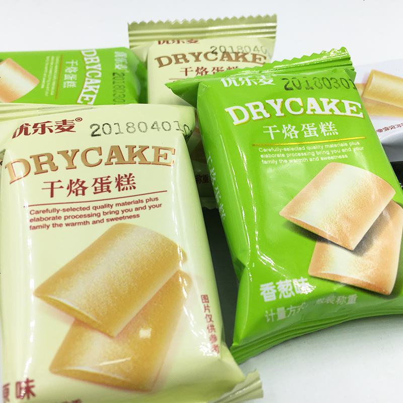 优乐麦干酪蛋糕片饼干原味恋奶卡其葱香休闲办公食装原味