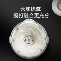 苏泊尔(SUPOR)破壁机多功能家用智能预约加热豆浆机全自动料理机搅拌机刨冰机辅食机榨汁机黑色