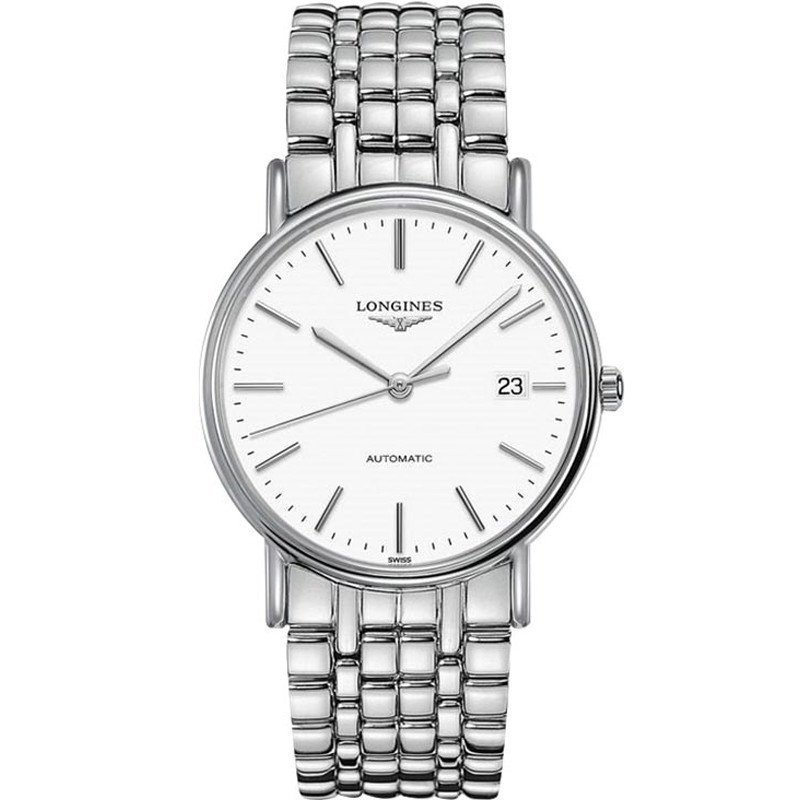 浪琴(Longines)手表 瑰丽系列 自动机械 男表 时尚 商务 男表正装 男士手表 L4.921.4.12.6