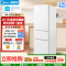 美的(Midea)家用电冰箱 219升三门冰箱双温冷藏冷冻大容量保鲜低音三温区小户型 MR-230TE极地白
