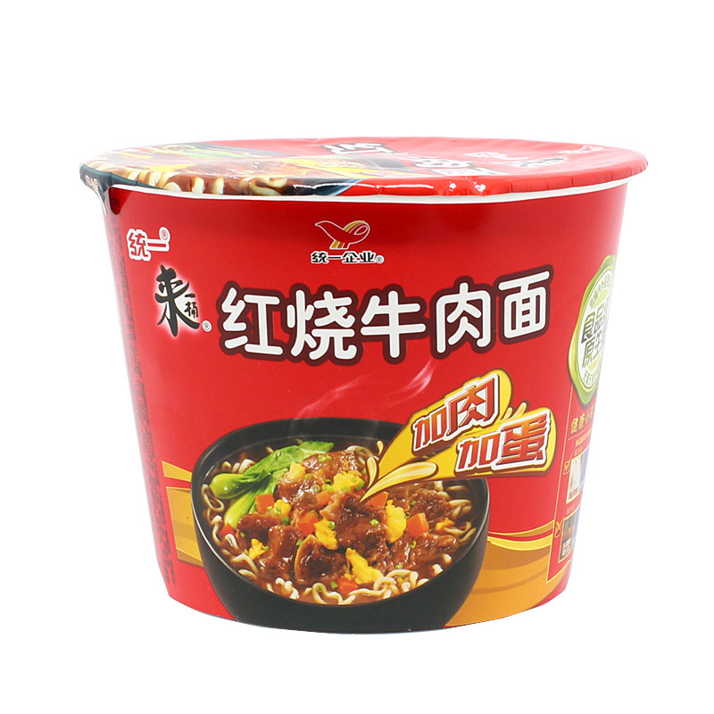 统一来一桶桶面,多口味,整箱方便面