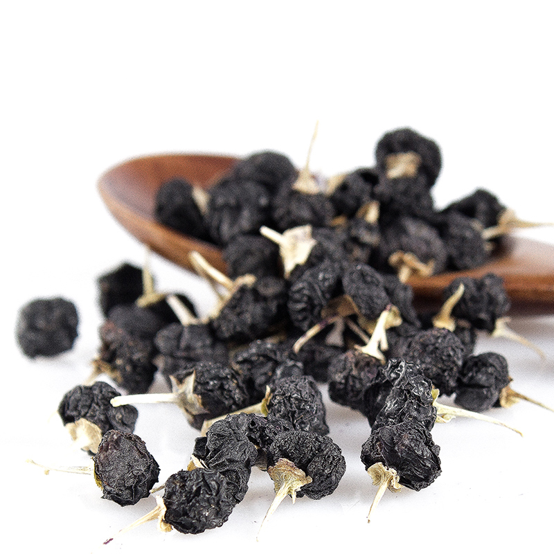 康乐满院青海黑枸杞大果80g柴达木诺木洪枸杞子