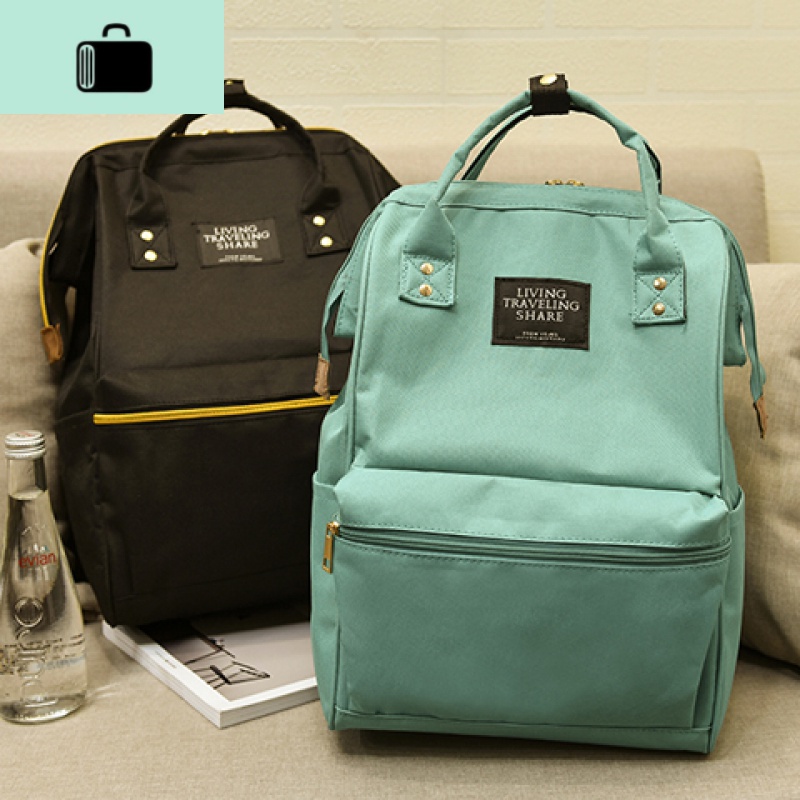 双肩包女日韩版新款潮流撞色男女旅行背包大容量学院风中学生书包NEWLAKE高清大图