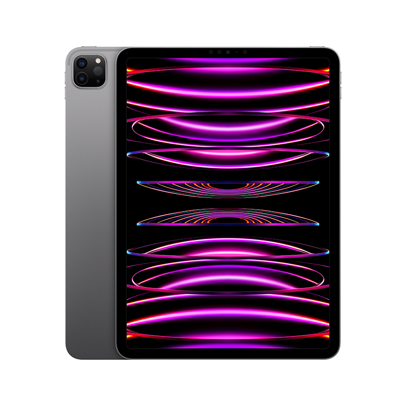Apple iPad Pro 11英寸2022年款(256G WLAN+蜂窝网络版/M2芯片MNYQ3CH/A) 深空灰