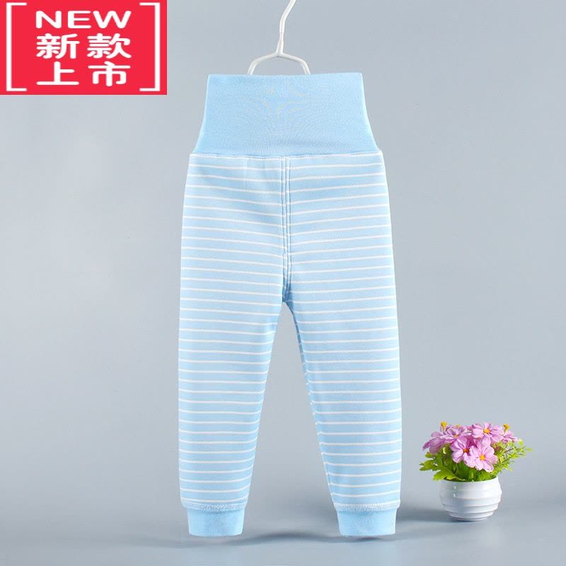 可莉允宝宝加绒打底裤秋冬婴幼儿加厚秋裤男童裤子女童高腰护肚裤保暖裤图片