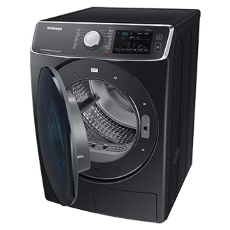 三星干衣机DV16R8540CV/SC 16公斤低温热泵烘干 快速烘干 热风烘干除菌除螨 典雅黑