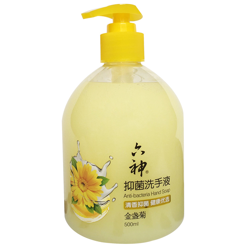 六神 抑菌洗手液 金盏菊(清洁滋润)500ml