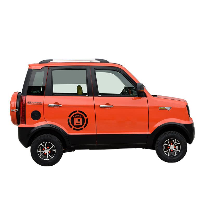 婉晨 新款猛禽款铁壳小型电动汽车成人老人女士电动四轮车新能源油电两用老年代步车五门四座全封闭4人电瓶轿车图片