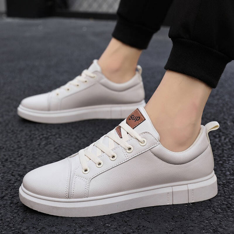 梵克公牛鞋男鞋春秋2021新款网红百搭黑色耐磨工作男韩版潮鞋正品好货