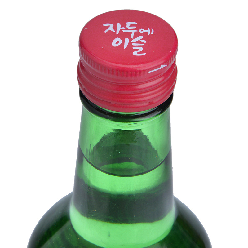 韩国进口真露草莓味烧酒13度360ml果味烧酒清酒利口酒预调鸡尾酒
