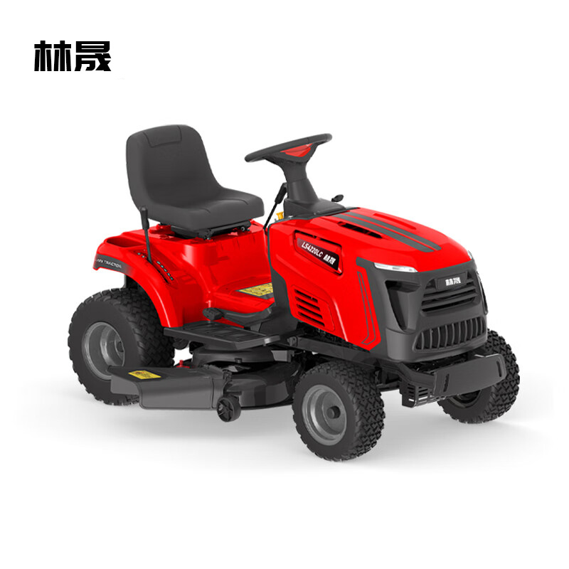 林晟坐骑式割草机汽油机草坪修剪机除草机四冲程骑乘式草坪车LS4220LC高清大图