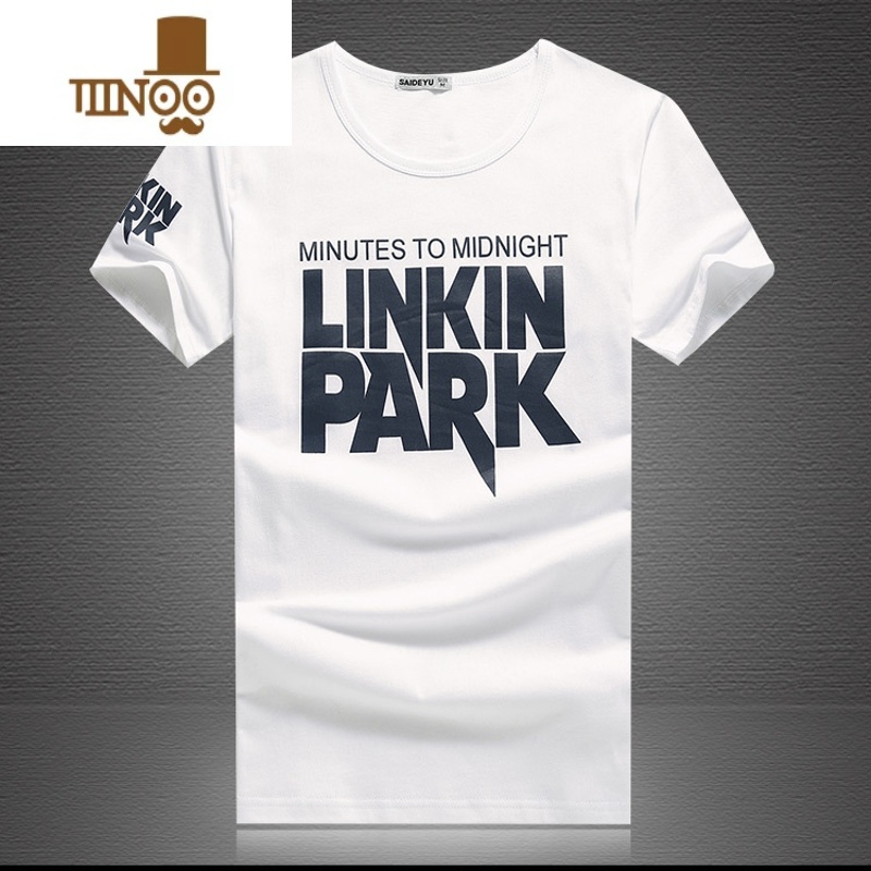 YANXU工厂 男士短袖T恤韩版潮流圆领修身男装社会青年青青身潮高清大图