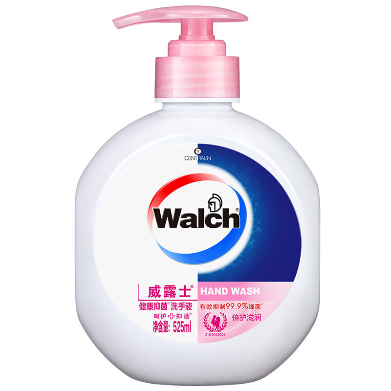 威露士洗手液健康抑菌倍护滋润525ml(随机发货)