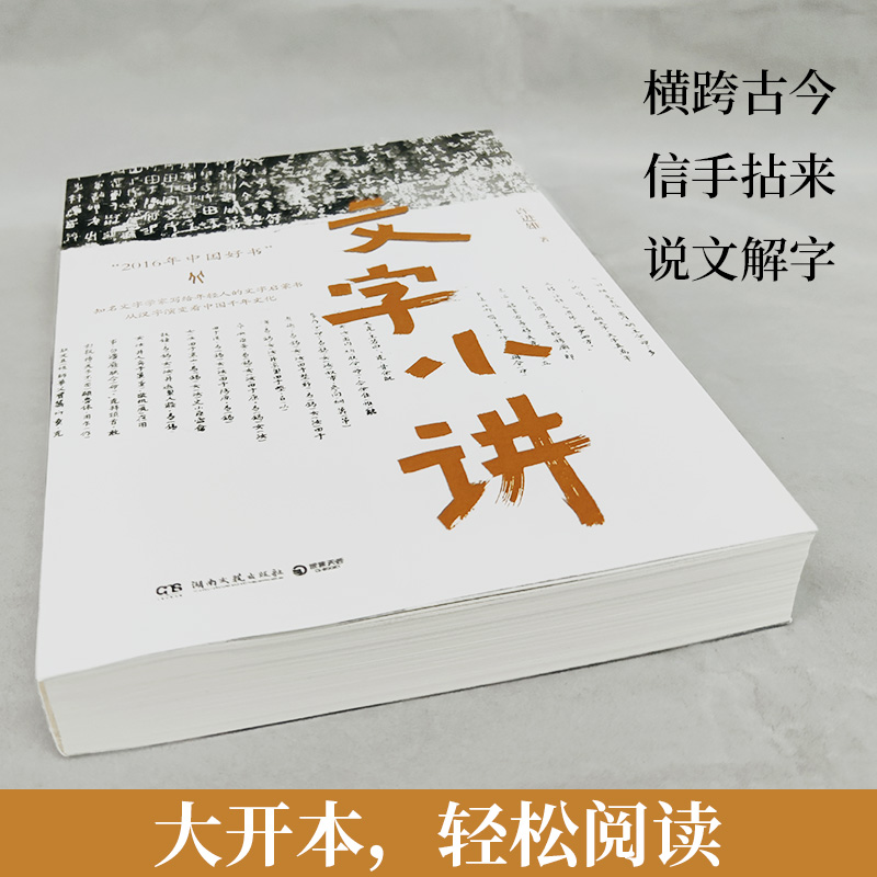 [正版]博集天卷 文字小讲 知名文字学者许进雄写给年轻人的文字启蒙书 从汉字演变千年文化 汉字研究爱好者 书籍高清大图