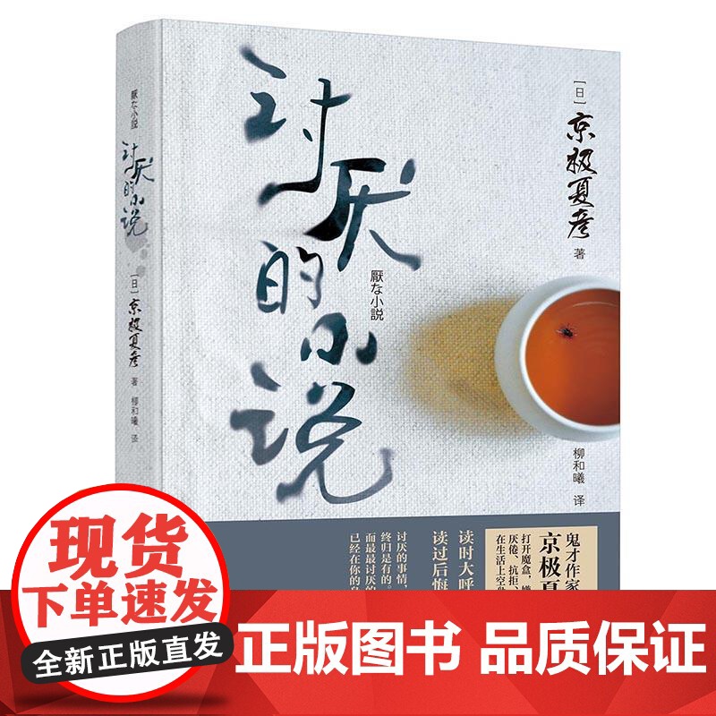 讨厌的小说 百鬼夜行京极堂系列作者京极夏彦著柳和曦译万卷出版公司日本文学志怪小说正版图书籍高清大图