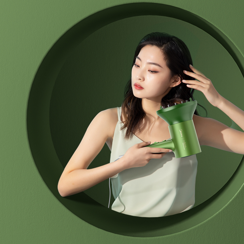 美的(Midea) 爱丽丝千万级负离子联名限定款电吹风 MB-AJ0502高清大图