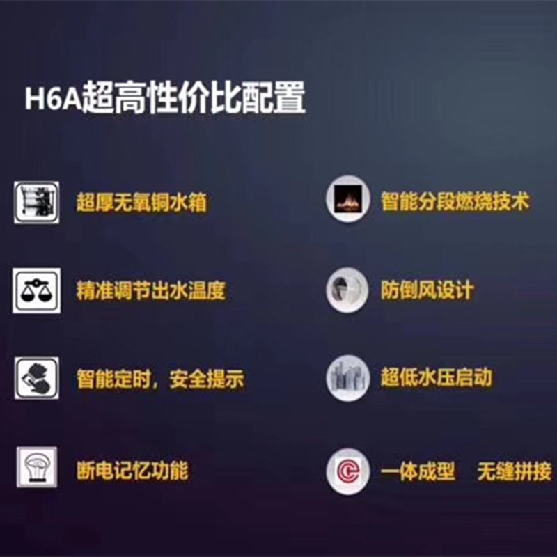 格美淇燃气热水器 JSQ30-12H6A