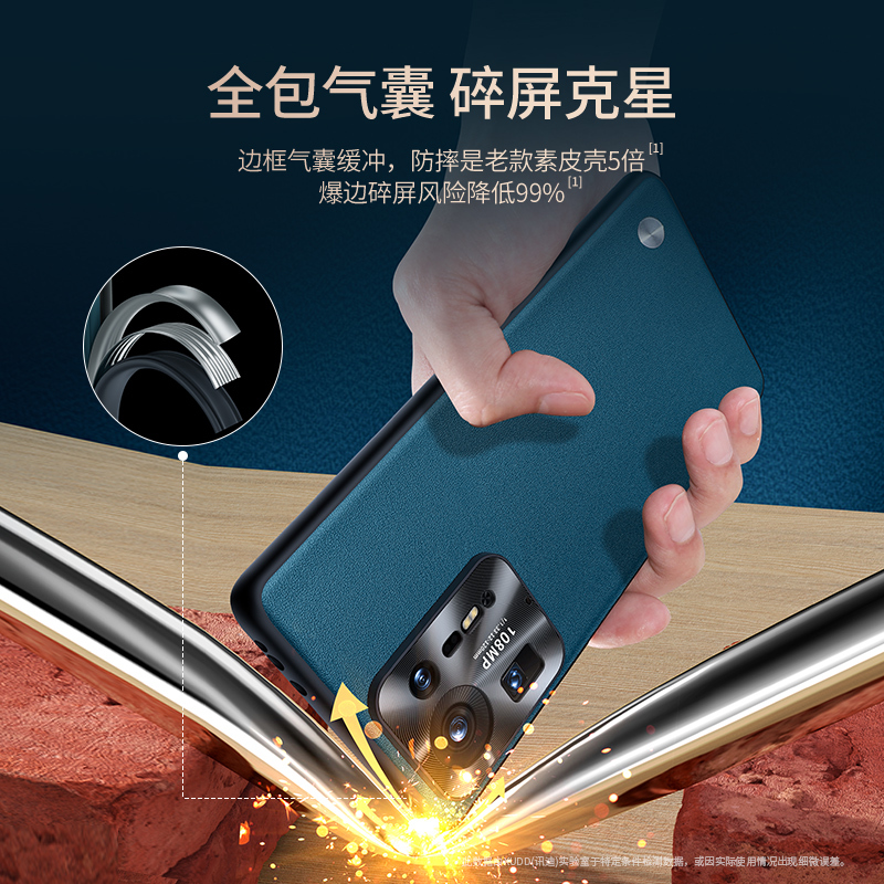讯迪小米mix4手机壳素皮防摔个性创意男款网红潮牌外壳MIX4保护套小米mix4新款全包女生超薄硅胶软壳