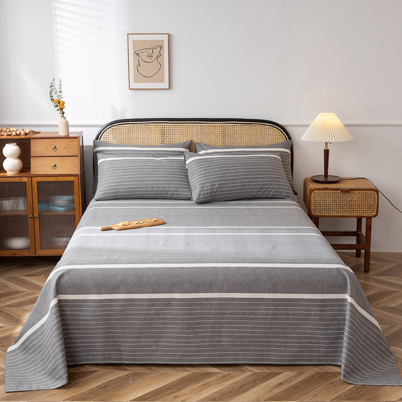 财巢 老粗布床单(图案备注)200*230cm单床单/条高清大图