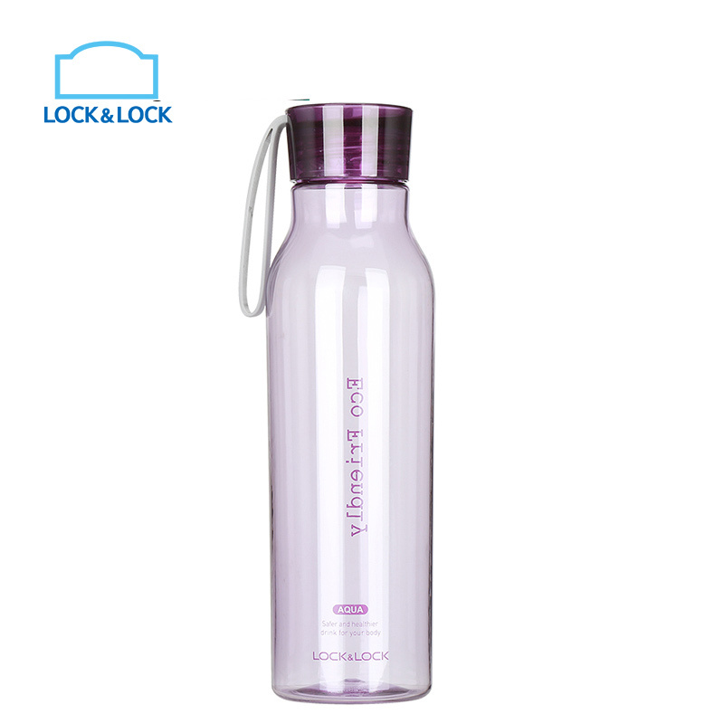 乐扣乐扣(lock&lock)塑料水杯两件套 HLC644S601(550ml) 2只装 不保温