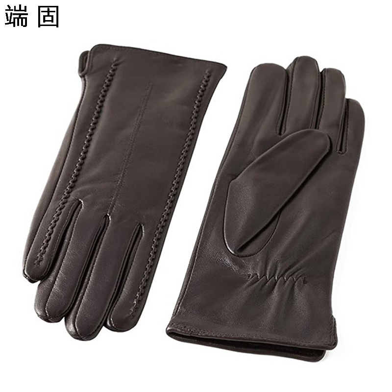端固 彩色加绒绵羊皮手套 YH17 双高清大图