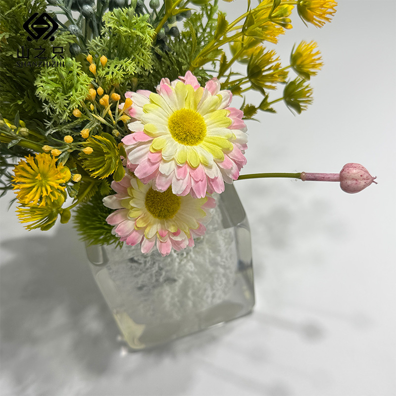 山之只 小雏菊花艺摆件 MZ0263 个高清大图