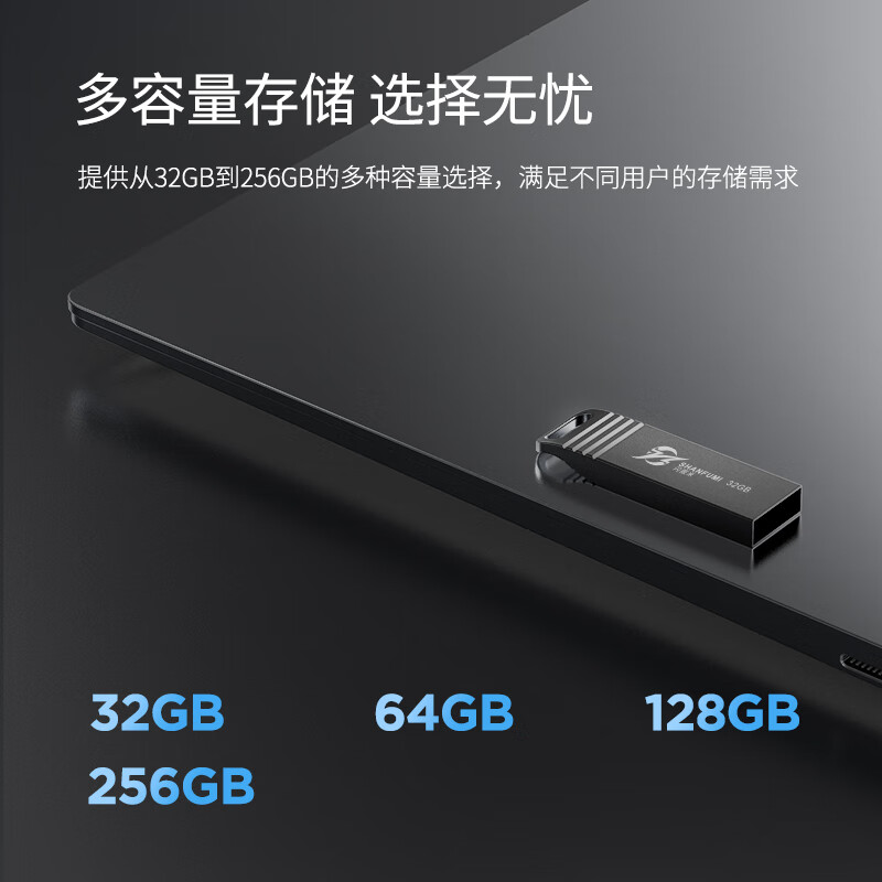 闪服米 高速U盘 S100破竹系列 64G 1个