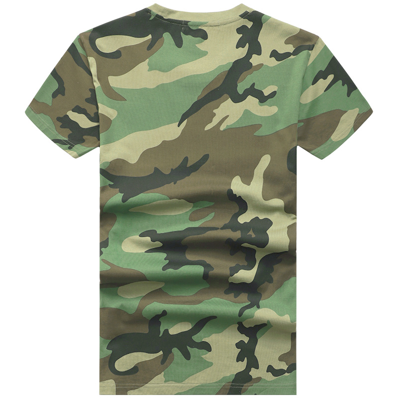 马克华菲短袖t恤男2022夏季新款潮牌迷彩特种兵潮流半袖ins潮衣服高清大图
