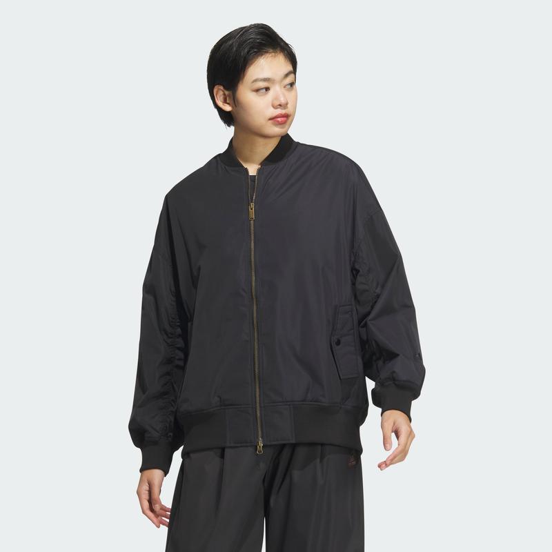 阿迪达斯(adidas)adidas环保宽松工装夹克百搭休闲城市通勤运动外高清大图