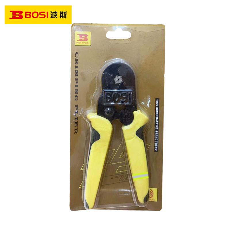 波斯(BOSI) 荧光系列套管式专用压线钳 0.25-6mm² 把高清大图