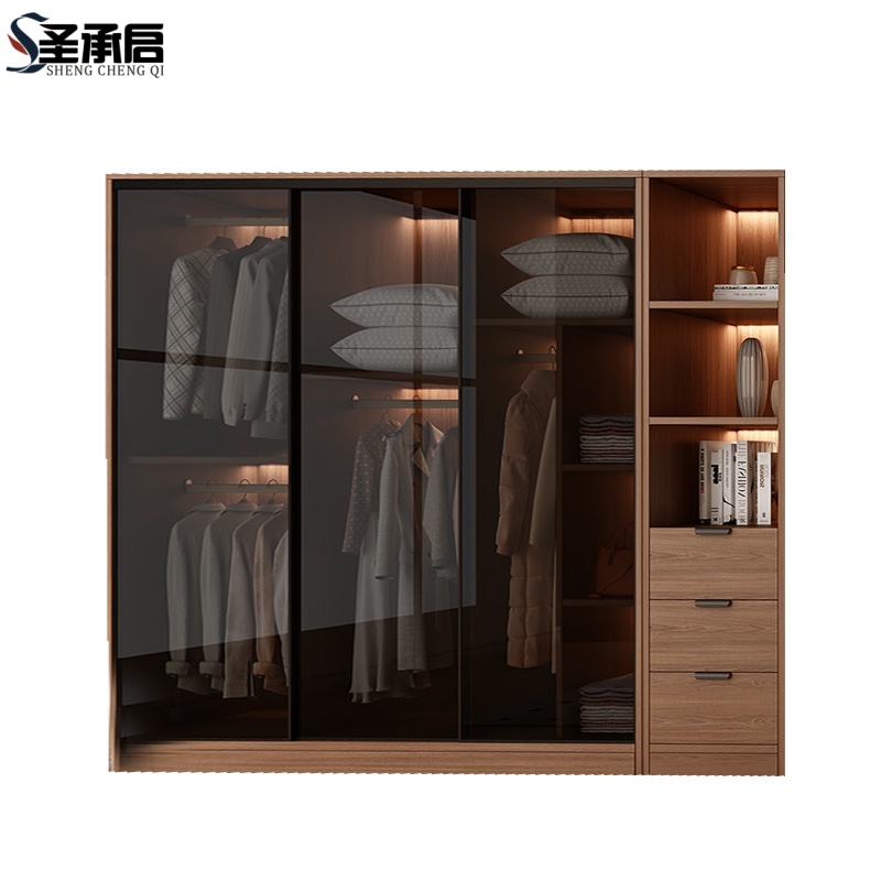 圣承启衣帽柜240cm台高清大图