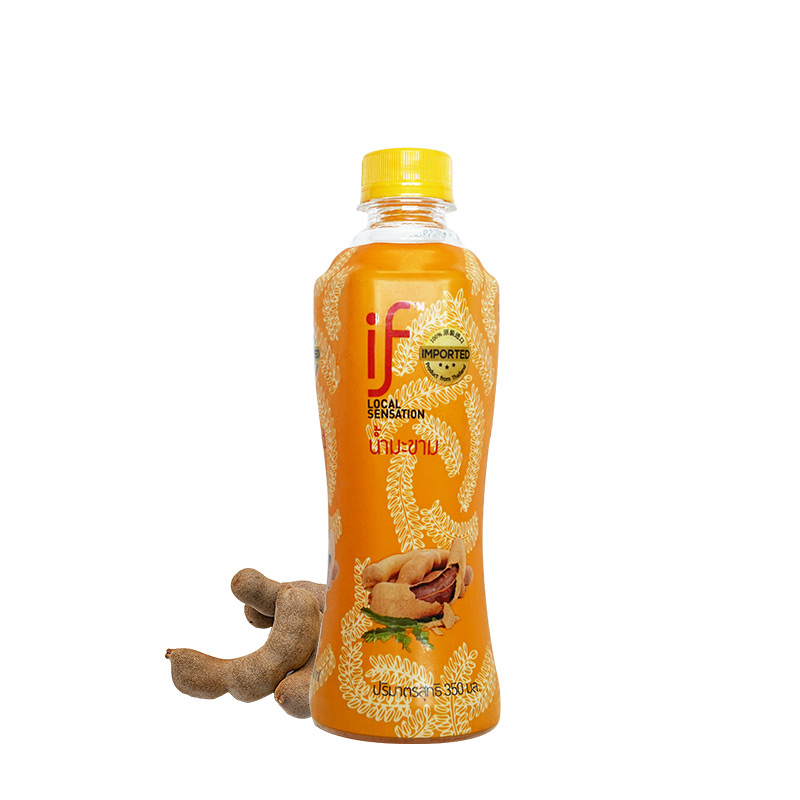 【清仓】宜芙(if)酸角汁饮料350MLX24瓶 泰国原装进口果汁饮料