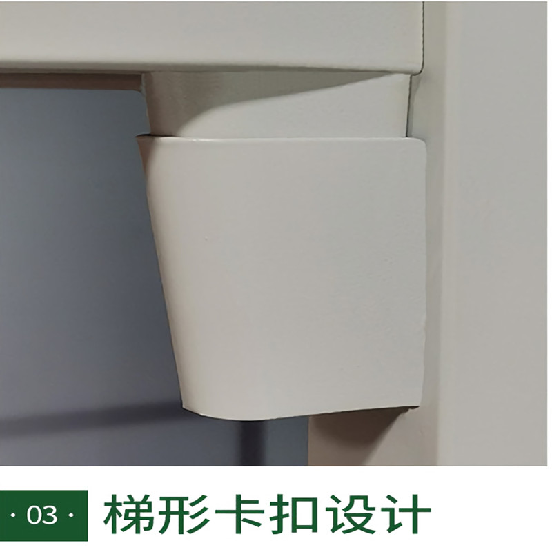锦北 钢制双层床高低铁艺床上下铺带蚊帐杆含床下柜鞋架 钢制双层床高清大图